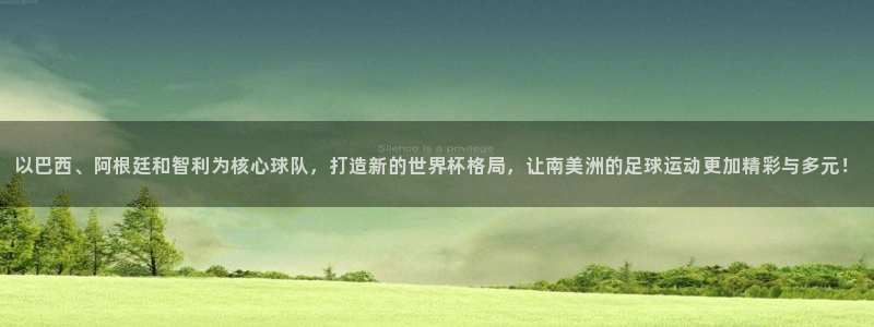 26世界杯：以巴西、阿根廷和智利为核心球队，打造新的世界杯格局，让南美洲的足球运动更加精彩与多元！